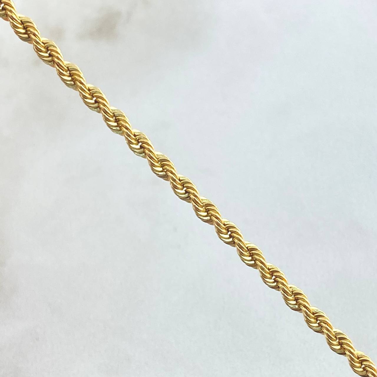 Tobillera Lazo 2.25gr / 24cm / Oro Amarillo +3 18K