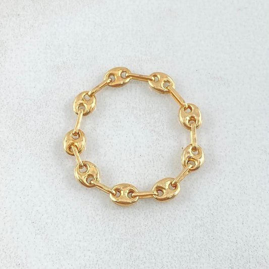 Anillo Gc 0.5 g / T6-5 3/4 Oro Amarillo 18K
