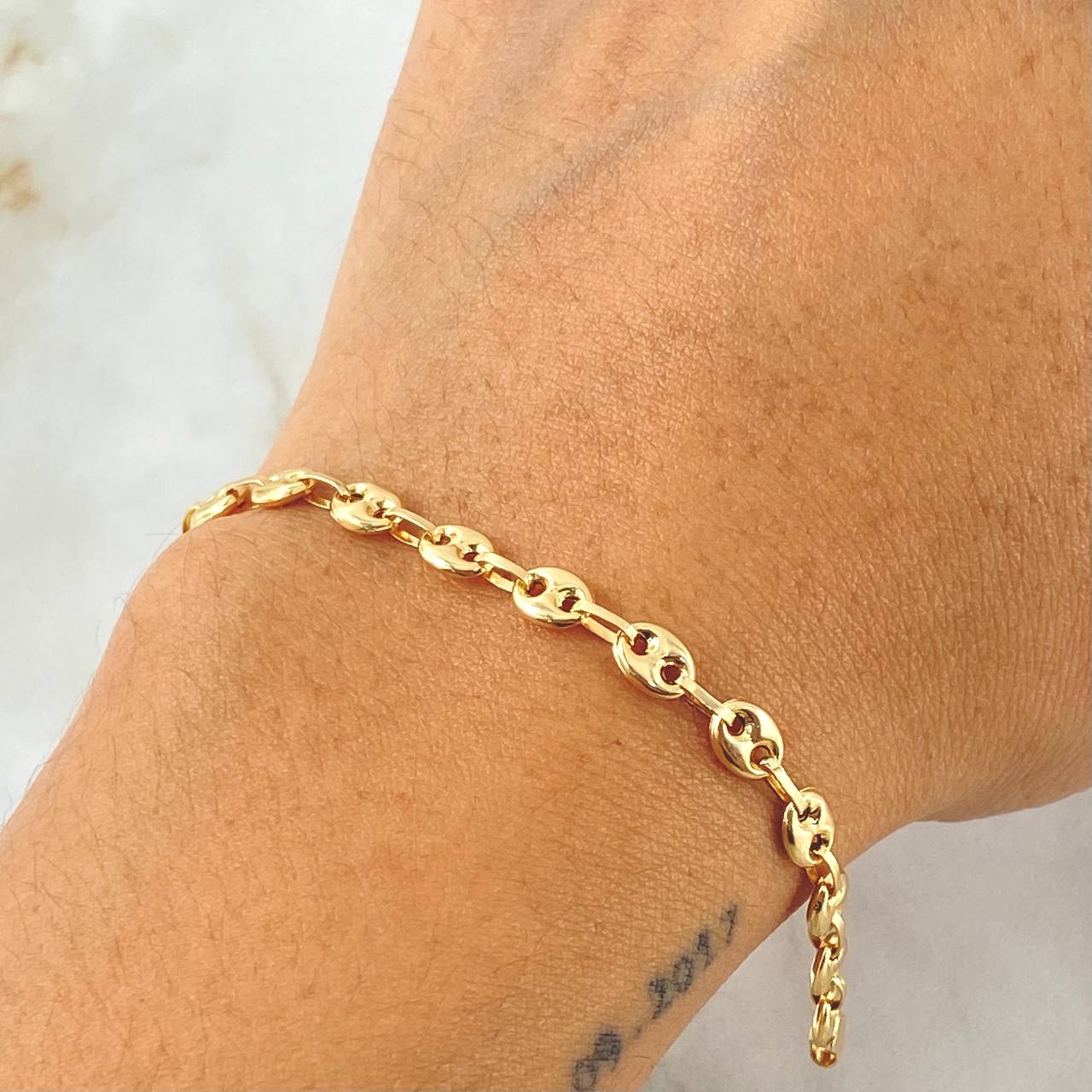 Pulso GC 3.55gr / 21cm / Oro Amarillo 18K