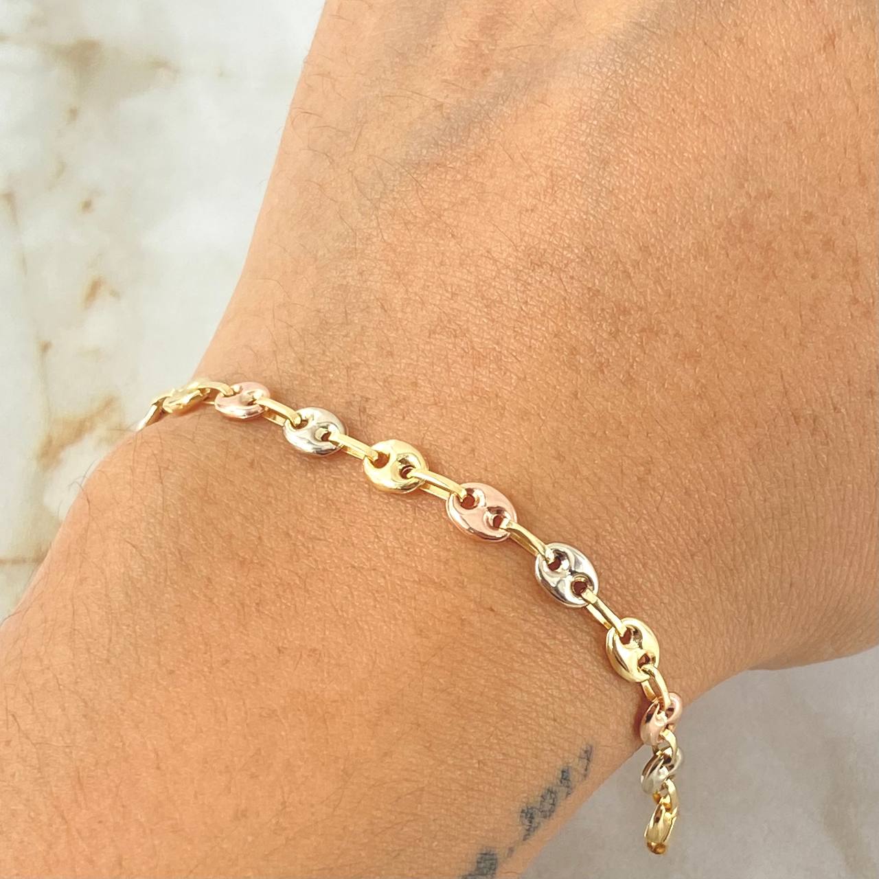 Pulso GC 3.15gr / 20cm / Tres Oros 18K ©