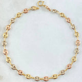 Pulso GC 2.7gr / 20.5cm / Tres Oros 18K ©
