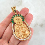 Dije Virgen Del Carmen 27.8gr / 7cm / Oro Amarillo 18K