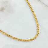Cadena Cubana 7.65gr / 60cm / Oro Amarillo +1 18K