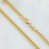 Cadena Cubana 7.65gr / 60cm / Oro Amarillo +1 18K