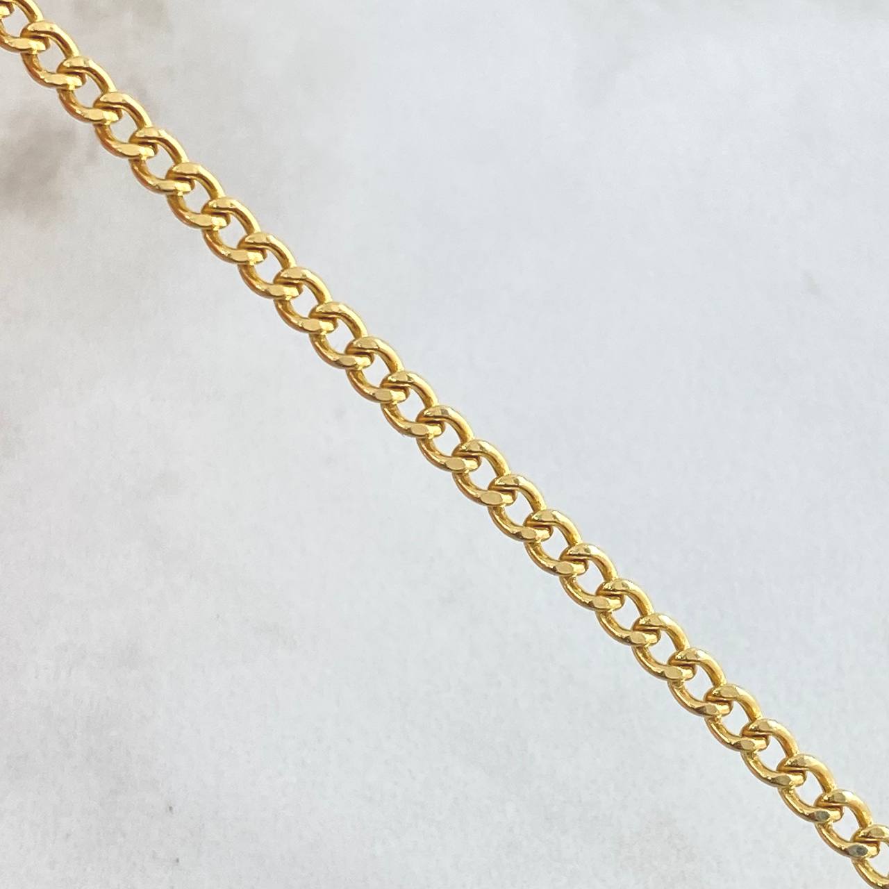Cadena Cubana 7.65gr / 60cm / Oro Amarillo +1 18K