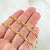 Cadena Cubana 7.65gr / 60cm / Oro Amarillo +1 18K