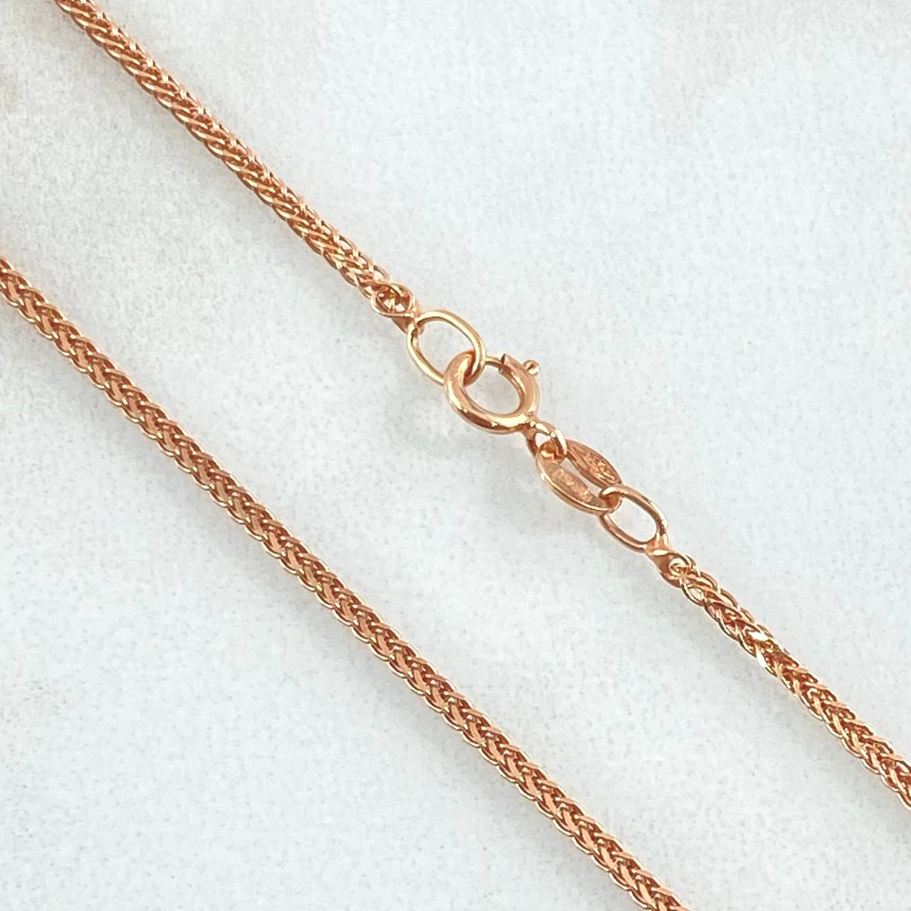 Cadena Franco 2.85gr / 45cm / Oro Rosa +3 18K