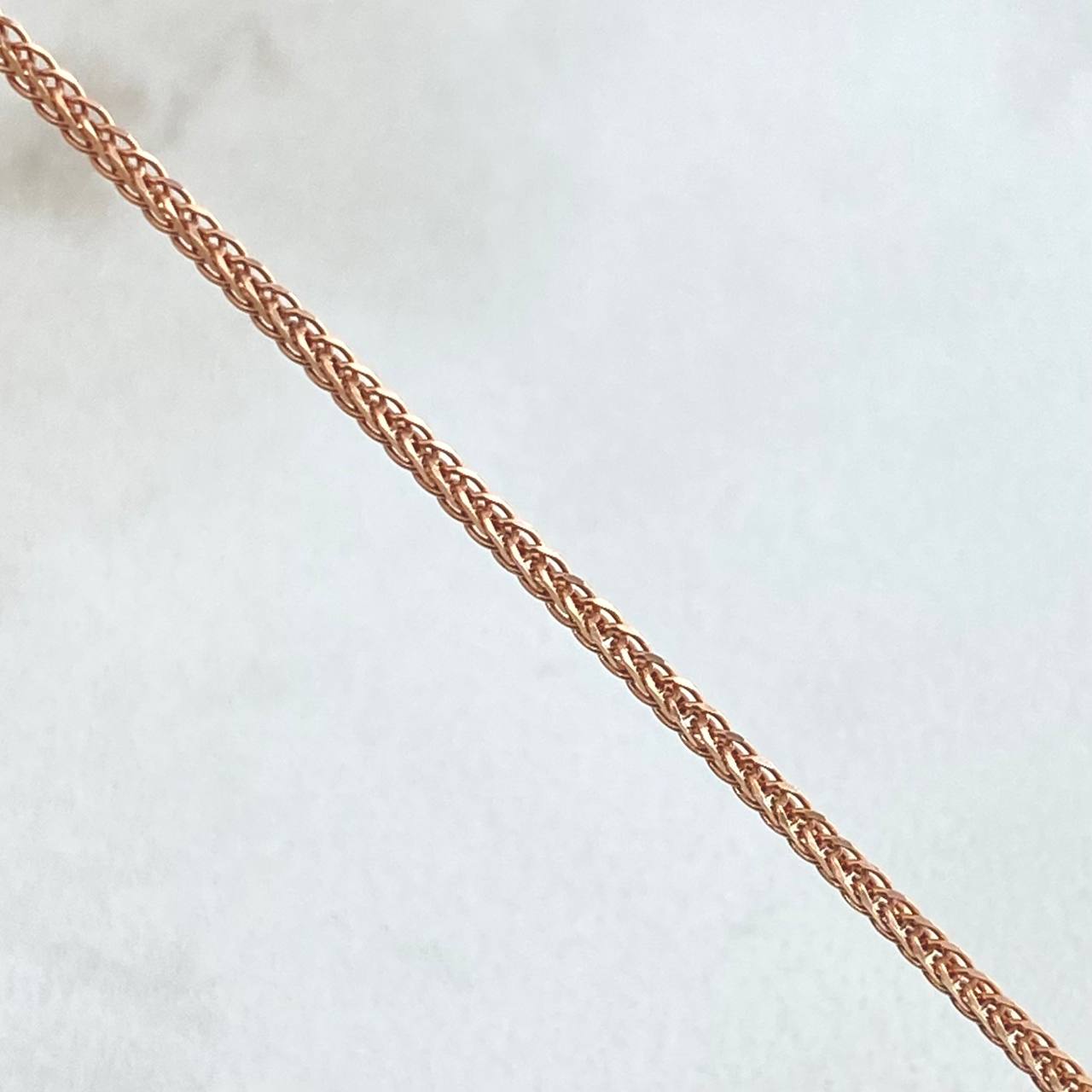 Cadena Franco 2.85gr / 45cm / Oro Rosa +3 18K