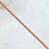 Cadena Franco 2.85gr / 45cm / Oro Rosa +3 18K