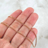 Cadena Franco 2.85gr / 45cm / Oro Rosa +3 18K