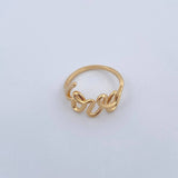 Anillo Love 2.75gr / T6 1/4 / Oro Amarillo 18K &