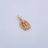 Dije Virgen de Guadalupe 1.2gr / 2.1cm / Oro Amarillo 18K &