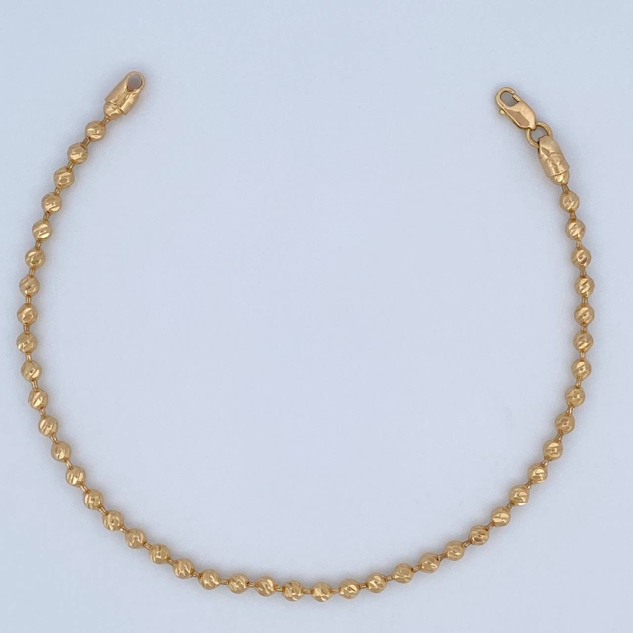 Pulso Militar 6.35gr / 21cm / Oro Amarillo 18K &