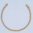 Pulso Militar 6.35gr / 21cm / Oro Amarillo 18K &