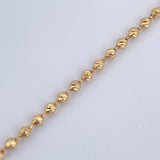 Pulso Militar 6.35gr / 21cm / Oro Amarillo 18K &