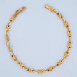Pulso Rustico Tornillo 4.65gr / 21.3cm / Oro Amarillo 18K &