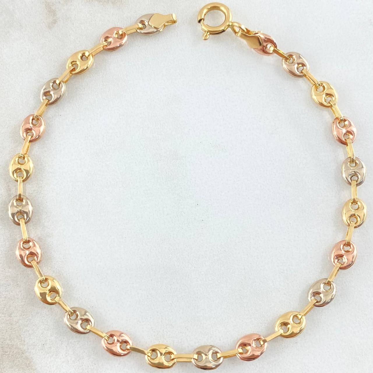 Pulso GC  2.95gr / 20.5cm / Tres Oros 18K ©