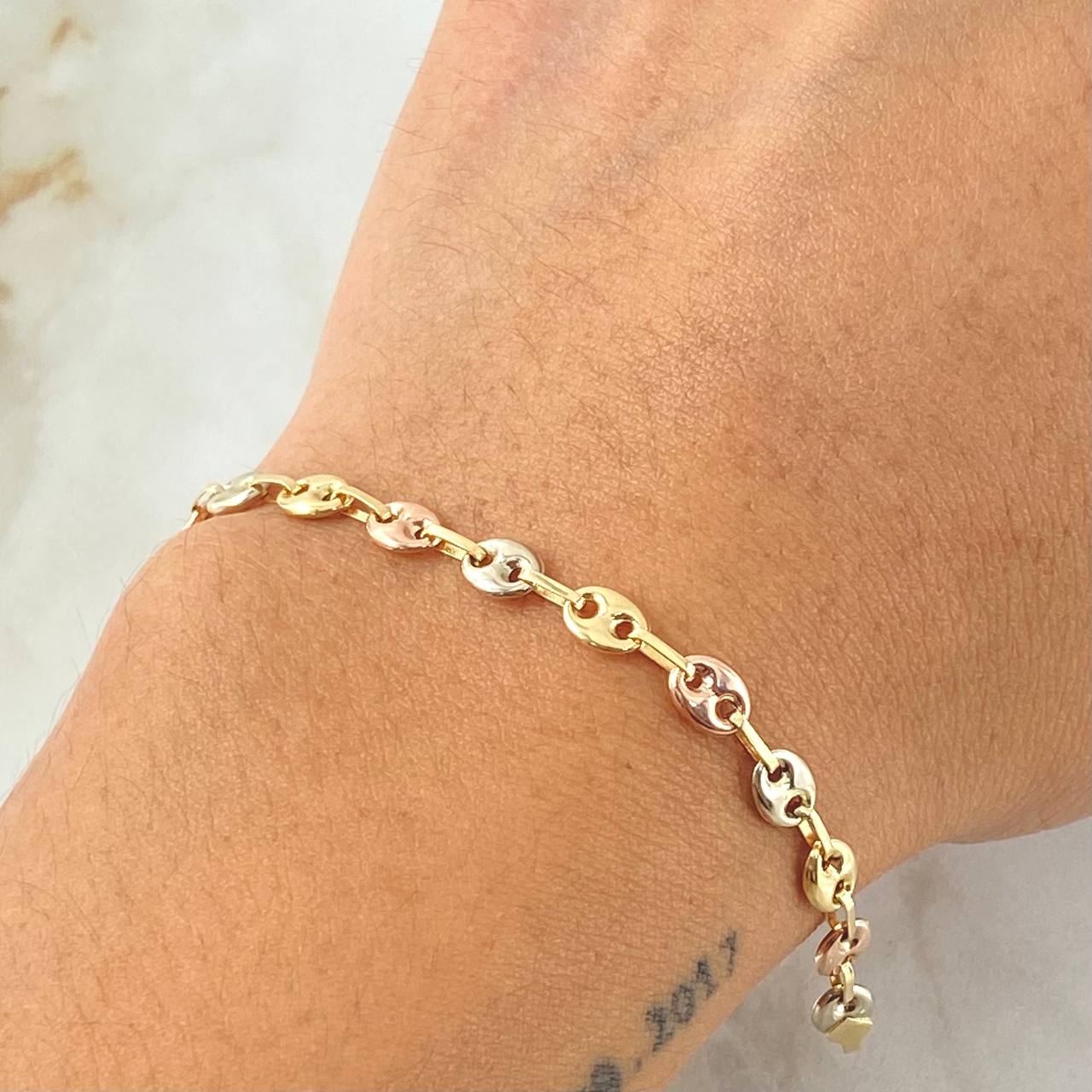Pulso GC 3.3gr / 20cm / Tres Oros 18K *