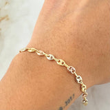 Pulso GC 3.3gr / 20cm / Tres Oros 18K *