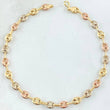 Pulso GC 3.05gr / 20cm / Tres Oros 18K *