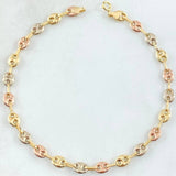 Pulso GC 3.05gr / 20cm / Tres Oros 18K *