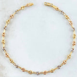 Pulso GC 3.55gr / 19cm / Tres Oros 18K *