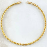 Pulso Lazo 2.4gr / 19cm / Oro Amarillo +3 18K ©
