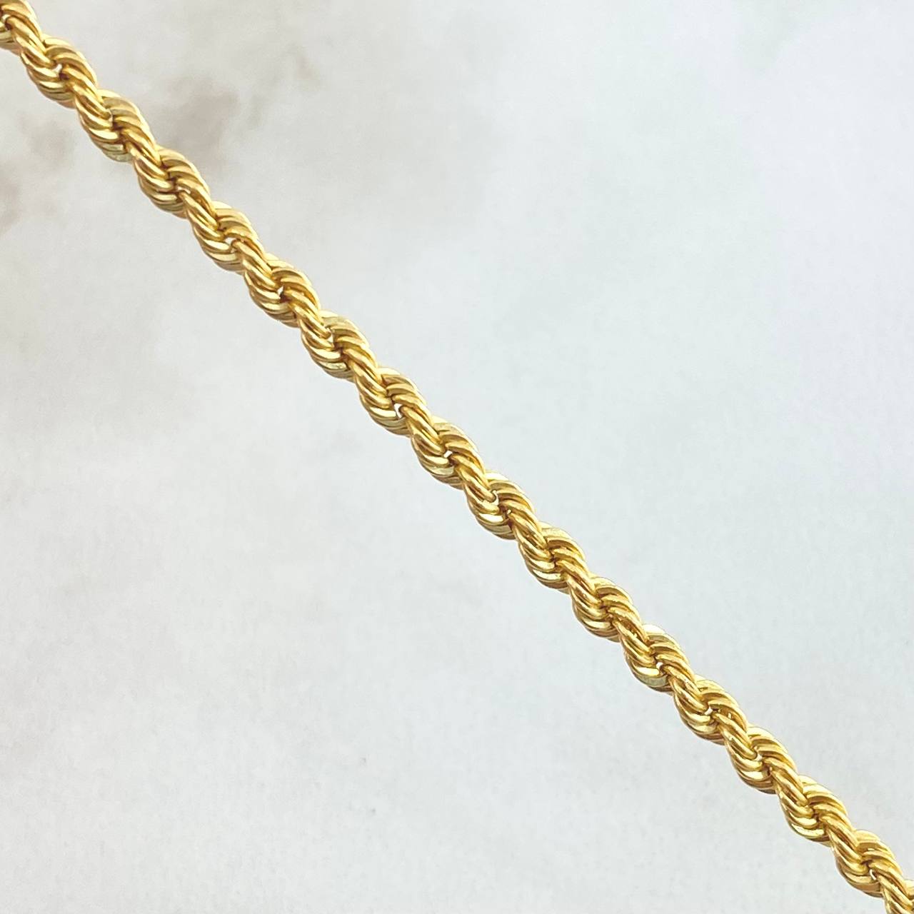 Pulso Lazo 2.4gr / 19cm / Oro Amarillo +3 18K ©