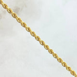 Pulso Lazo 2.4gr / 19cm / Oro Amarillo +3 18K ©
