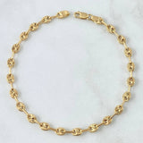 Pulso GC 4.05gr / 19cm / 4.2mm Diamantado Oro Amarillo 18K ©