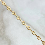 Pulso GC 2.4gr / 18cm / 4.2mm Liso Oro Amarillo 18K