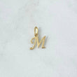 Dije Letra M Cursiva 0.5gr / 1.7cm / Oro Amarillo 18K ©