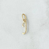 Dije Letra J Cursiva 0.3gr / 1.8cm / Oro Amarillo 18K ©