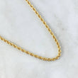 Cadena Lazo  9.3gr / 55cm / 4.2mm Oro Amarillo +3  ©