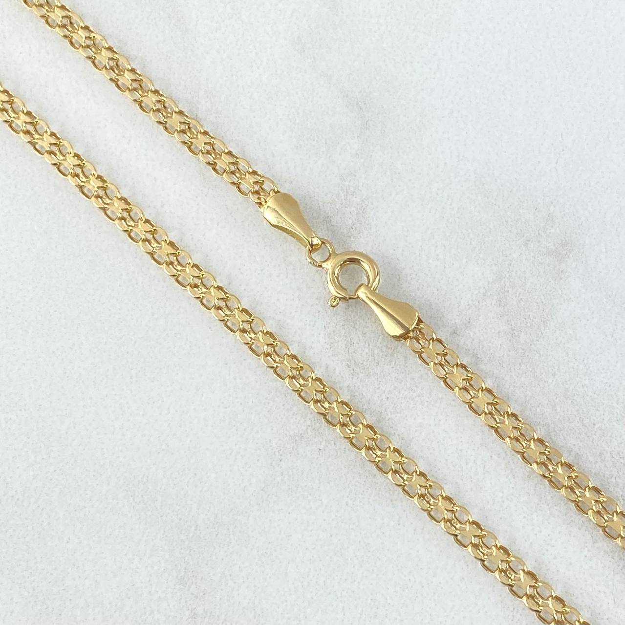 Cadena China 3.1gr / 50cm / 2.8mm Oro Amarillo +0 18K *