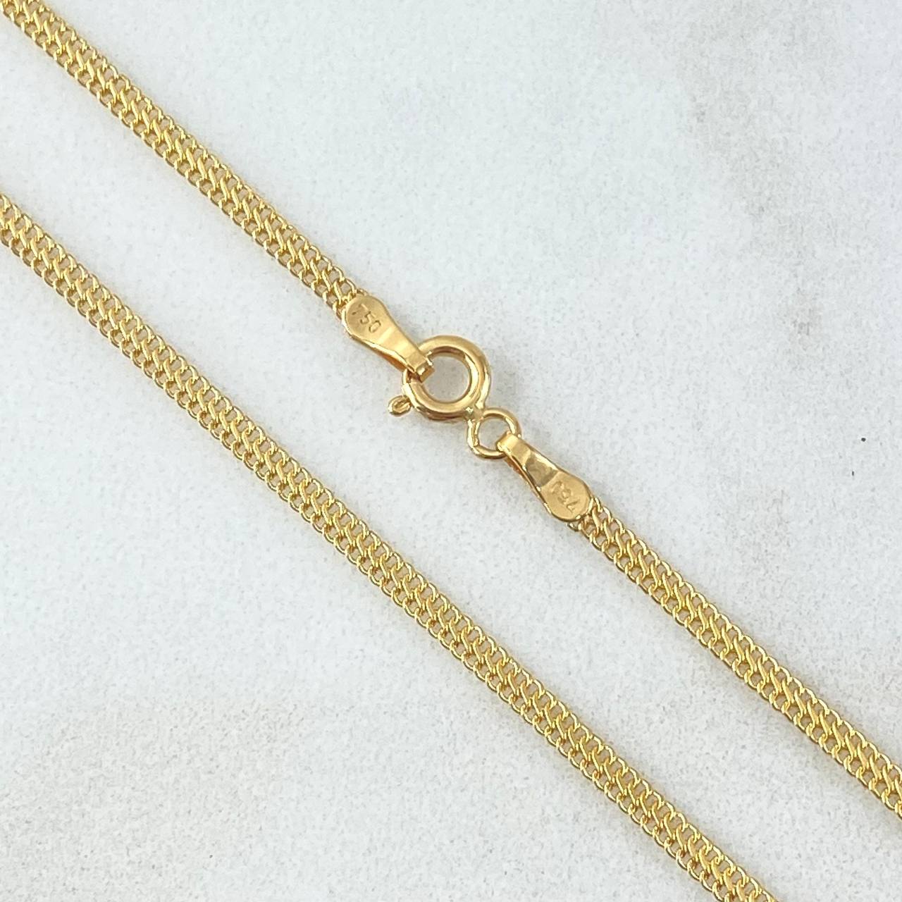 Cadena Sedusa 2.8gr / 60cm / 2.2mm Oro Amarillo +3 18K *