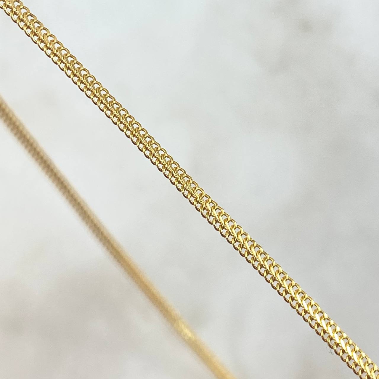 Cadena Sedusa 2.8gr / 60cm / 2.2mm Oro Amarillo +3 18K *