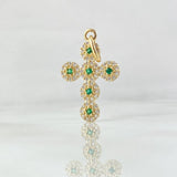 Dije Cruz 1.4gr / 2.3cm / Oro 18K