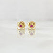Topos Flor 0.7gr / Oro 18K *