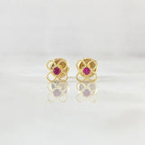 Topos Flor 0.7gr / Oro 18K *