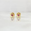 Topos Flor 0.7gr / Oro 18K ©