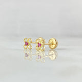 Topos Flor 0.7gr / Oro 18K *