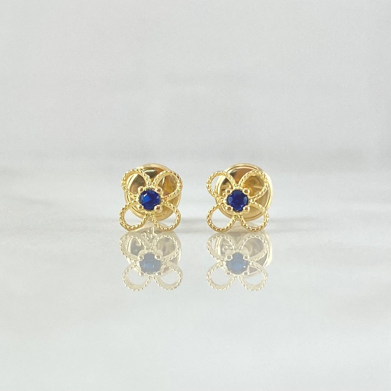 Topos Flor 0.7gr / Oro 18K *