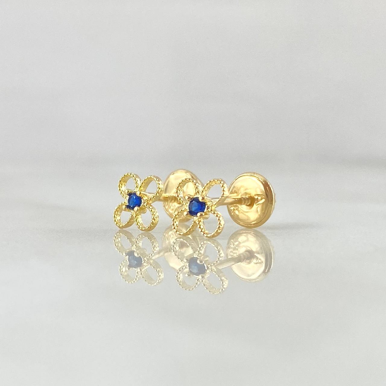 Topos Flor 0.7gr / Oro 18K *