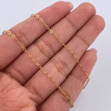 Cadena Aro Seguido 1.65gr / 45.5cm / 1.6mm Oro Amarillo +3 18K &