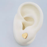 Topos Corazon 0.7gr / Oro Amarillo 18K &