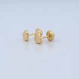 Topos Corazon 0.6gr / Oro Amarillo 18K &