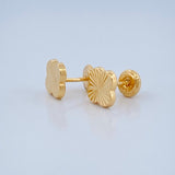 Topos Trebol 0.8gr / Oro Amarillo 18K &