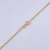 Cadena Singapur 1.35gr / 44.5cm / 1mm Oro Amarillo +3 18K $