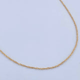 Cadena Singapur 1.35gr / 44.5cm / 1mm Oro Amarillo +3 18K $